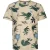 Petrol Industries – Heren Plus Size T-shirt met all-over print ArenaGris – Oranje