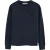Marineblauwe sweater met regular fit en geborduurd Rigby Go-logo