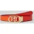 Lauren Ralph Lauren Leren riem met labelapplicatie