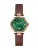 Gc Analoog horloge ‘Flair’  bruin / goud / groen