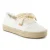 TOMS Carolina Lace Up Katoenen Witte Strand Espadrilles Voor Dames