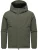 Ragwear Winterjas ‘Saqon’  olijfgroen