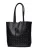 Isabella Rhea Zwart Rundleer Tas