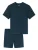SCHIESSER Pyjama kort ‘ Comfort Essentials ‘  donkerblauw
