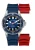 NAUTICA Analoog horloge ‘NCT SEA DIVE’  blauw / geel / rood / zilver