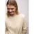Street One Dames Basis duikboot jumper in Beige