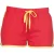 SF Women Dames/dames Retro Shorts (Rood/Geel)