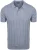 Suitable Respect Polo Drop Needle Staal Blauw