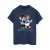 Disney Dames/Dames Minnie Mouse En Madeliefje Katoenen Vriendje T-shirt (Marineblauw)