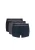 JOOP! Boxershorts ‘Everday’  donkerblauw / grijs / zwart