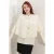 Geribbelde Textuur Lange Mouwen Knopen Cardigan