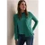 Cecil Dames Open basic vest in Groen