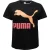 Puma Womens Classics Logo Tee Grafisch T-shirt Zwart Top 596512 91