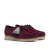 Clarks Originals Wallabee Textiel Dames Paarse Schoenen
