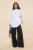 Trendyol Modest Dames Wit Effen Lang Regular fit Modest Overhemden