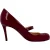 Christian Louboutin Mary Jane pumps in bordeauxrood lakleer