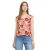 Mouwloze damesblouse Ragwear Saltty Print