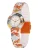 Hip Hop Analoog horloge  gemengde kleuren / donkeroranje