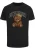 Mister Tee Shirt ‘NY Crowned Bear’  bruin / zwart / wit