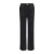 KIDS ONLY GIRL high waist wide leg jeans black denim