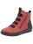 REMONTE Enkellaarsjes  cranberry / zwart