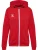 Hummel Sportief sweatvest ‘AUTHENTIC’  cranberry / zwart / wit