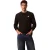 Calvin Klein Heren Wafel T-shirt met lange mouwen (Zwart)