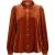 EsQualo Blouse Basic Velours Pumpkin