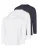 Ragman Shirt ‘Basic’  zilvergrijs