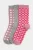 TRENDYOLMİLLA Dames Roze Geruit Sokken