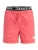 Jack & Jones Junior Zwemshorts ‘JPSTMAUI’  koraal / zwart / wit