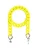 Cheeky Chain Munich Ketting ‘Silk’  neongeel