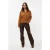 EsQualo Jacket Suedine Wide Camel