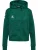Hummel Sweatvest ‘Go 2.0’  donkergroen / wit