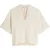 Summum top short sleeves modal linen blend 2s3432-12372 122 ivory