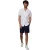 Threadbare Heren Katoenen T-shirt met Haakrand (Wit)