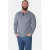 Jan Vanderstorm polo Plus Size – donkerblauw
