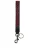 Dolce & Gabbana Zwart Rood DG Logo Polyester Zilver Heren Sleutelhanger Sleutelhanger
