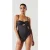 Karl Lagerfeld Karl Dna Ring Rio Swimsuit Black Lurex