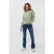 EsQualo Sweater Hot Press Diamonds Jade