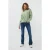 EsQualo Sweater Hot Press Diamonds Jade