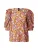 Warehouse Blouse  geel / antraciet / rosa / wit