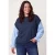 Miss Etam Plus sweater – blauw