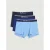 Ben Sherman Heren Mod Signature Strepen Boxer Shorts (Verpakking van 3) (Blauw)