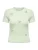 ONLY Shirt ‘ONLSNAPPY’  mintgroen / zilver