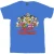 Disney Heren Mickey Mouse en vrienden Kerstmis T-Shirt (Koningsblauw)