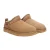 EverAu Platte suède pantoffels voor dames (Kastanje)