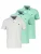 LERROS Shirt ‘Basic’  ultramarine blauw