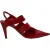 Bottega Veneta pumps met spitse neus en slingback in rood leer