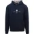 Aquascutum Heren Belettering Hoodie (Marine)